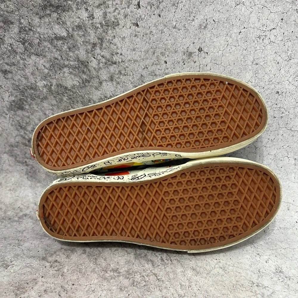 Vans Era Save Our Planet Sneakers Mens 8.5 World Map Multicolor Low Top Shoes